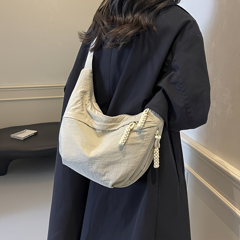 Eleganta Sieviešu Neilona Plecu Soma