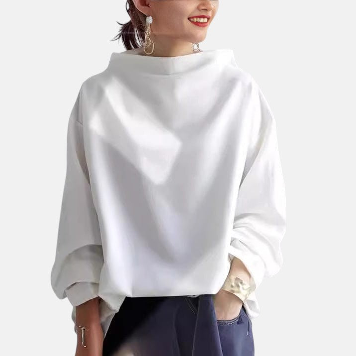 Gabriella™ | Šiks augsta kakla džemperis