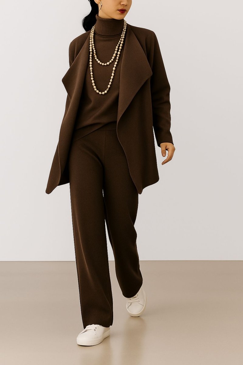 Diana kardigāns, topa un bikses komplekts