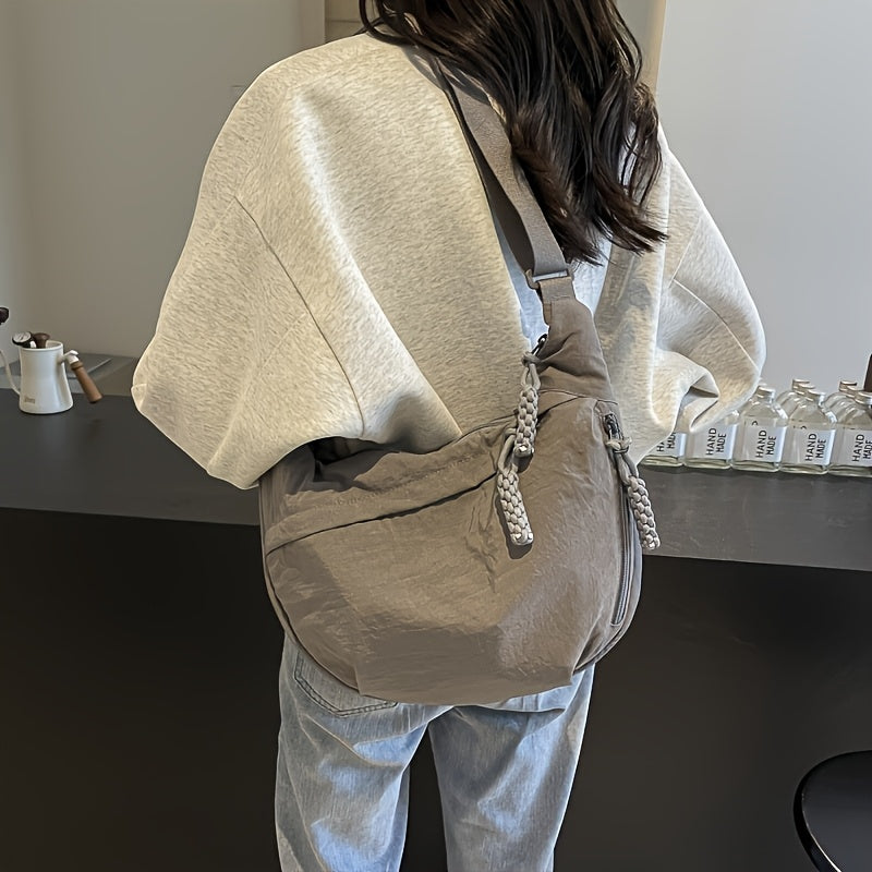 Eleganta Sieviešu Neilona Plecu Soma