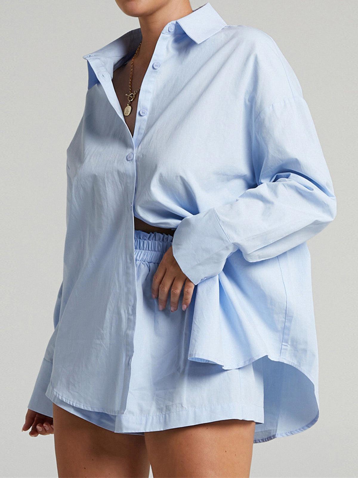 Divdaļīgs Kokvilnas Šortu Komplekts Melody