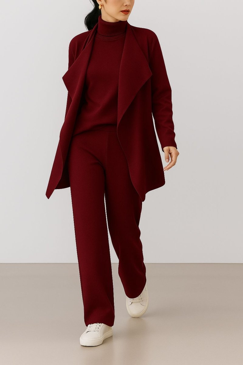 Diana kardigāns, topa un bikses komplekts